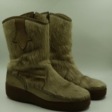 Vintage Herren Fellstiefel von Metzeler ~ Gr. 44/45 #Yeti Boots #Echt Fell