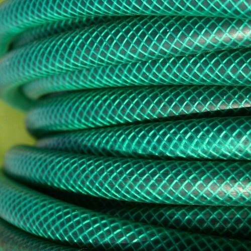 30 m Gartenschlauchleitung strapazierfähig verstärkt PVC-Geflecht Bewässerungsschlauch Rohraufroller UK - Bild 4 von 10