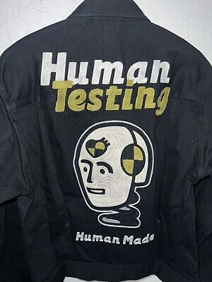 Human Made x Asap Rocky x Nigo Varsity Testing Denim Jacket size