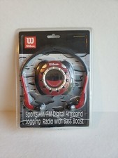 Wilson WDA300 Sports AM/FM Digital Armband Jogging Radio with Bass Boost E9 