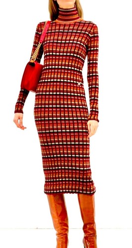 5K New Chanel 2018 Jlo Black Red Stripe Maxi Dress 34 36 38 2 4 6 Receipt S M - Picture 6 of 24