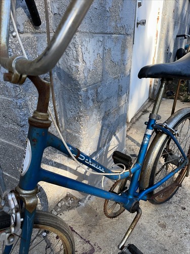 60er Jahre SCHWINN BLUE MUSCLE BIKE FRÜHE BANANE SITZ VINTAGE - Bild 2 von 10