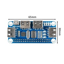 4 Port USB HUB HAT USB 2.0 1.1 Micro USB for Raspberry Pi Zero/W A B B 2