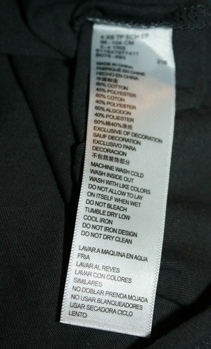 THE NIKE TEE Dk Gray Basketball Youth Short Sleeve T-Shirt Size 4 (XS) - Picture 5 of 6