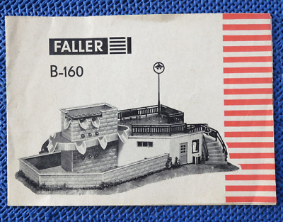 Faller AMS  -- Original Anleitung für B-160 #220119