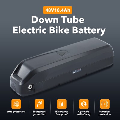 48 Volt Lithium Battery 48V 10.Ah Vivi Ebike Battery Viviebikes
