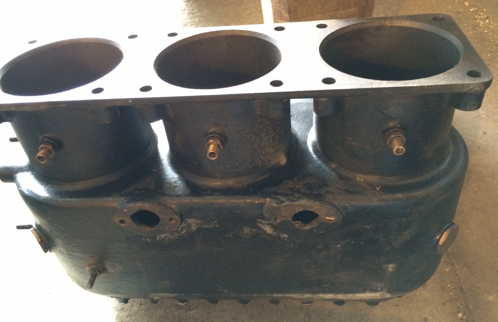 Pair of Rolls-Royce Silver Ghost Cylinder Blocks