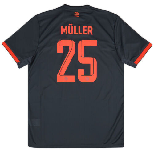Maglia Bayern Monaco Muller 2022-2023 Third Bayern Munich Adidas Football Shirt - Foto 1 di 2