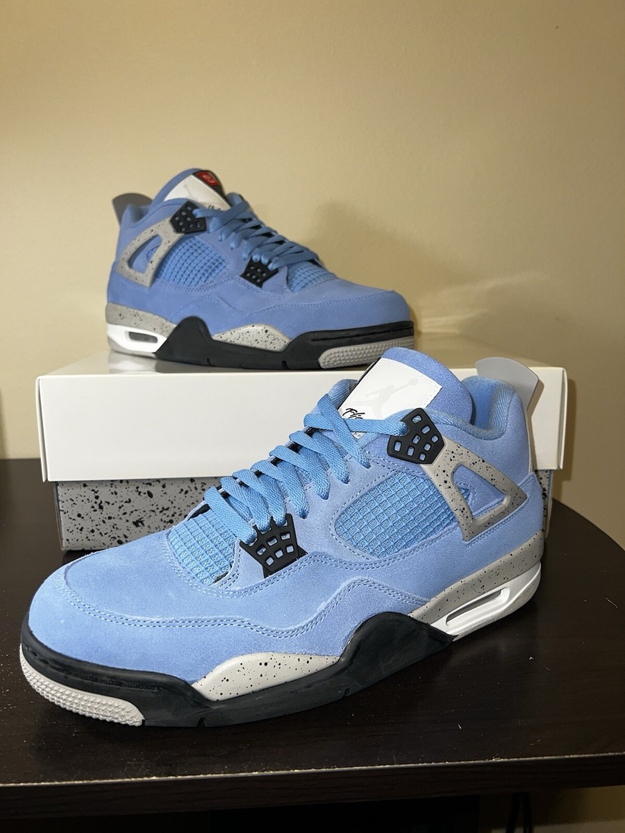 jordan 4 university blue snkrs