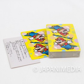 Retro RARE Super Mario World Trump Playing Cards Nintendo JAPAN FAMICOM 1