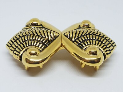 Vintage Retro Paquette Gold Tone Belt Buckle | eBay display picture 3