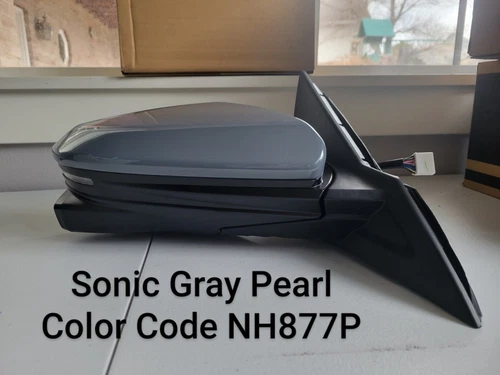 NEW SONIC GRAY mirror fits 2020-2021 Honda Civic Touring Passenger Right Side