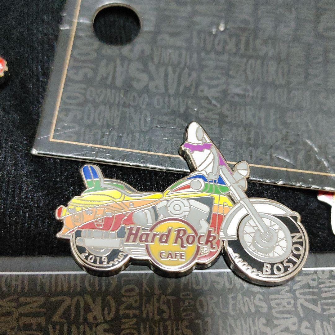 Hard Rock Cafes Custom Cycles Hard Rock Cafe Boston American Bike Pin