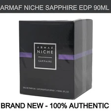 BRAND NEW Armaf Niche Sapphire Eau de Parfum for Men 3oz/90ml Spray