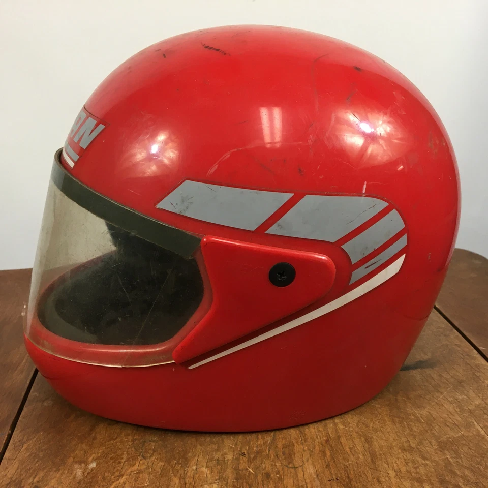 Casco de colección Nolan motocicleta F1 Fórmula 1 Enduro Motocross MX cara cerrada Foto 3 de 4