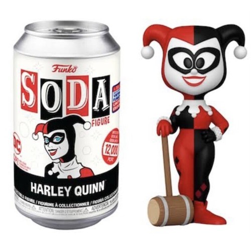 HARLEY QUINN DC Funko Vinyl Pop Soda 