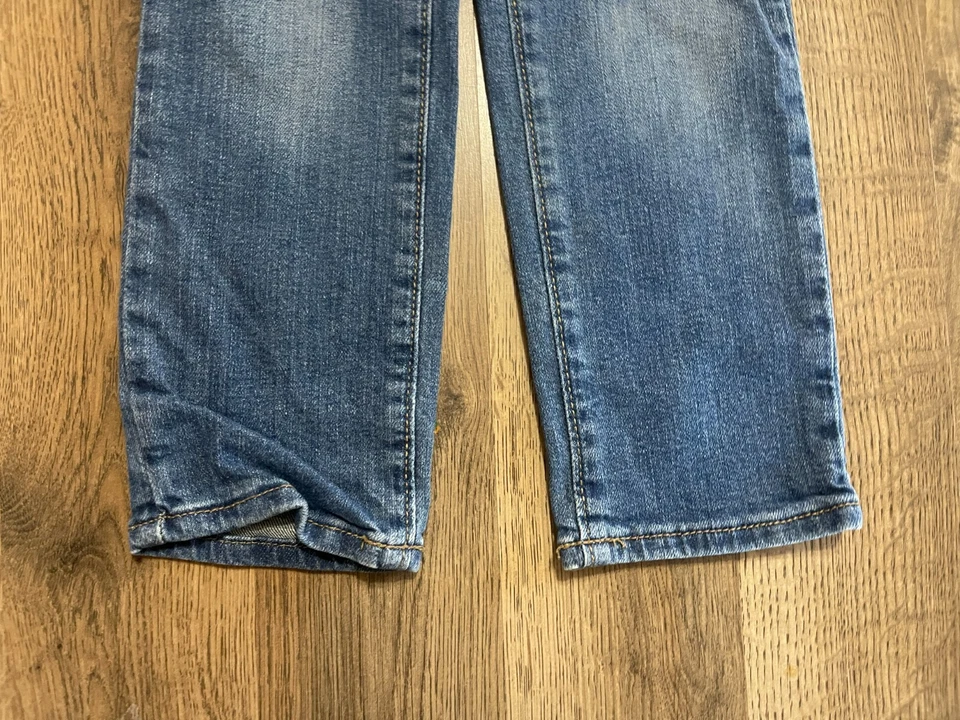 Sonoma Jeans, Girl's Size 4, Blue, Denim, Straight Slim, Pockets, Medium Wash - Image 3 of 4