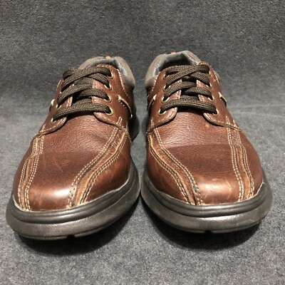 Clarks Collection Mens Cotrell Walk Shoes Casual Brown  display picture 2