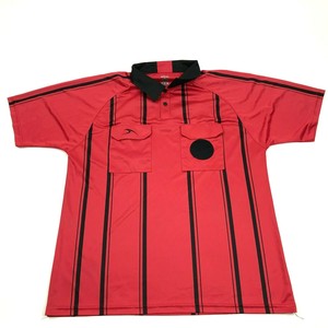 red referee shirt