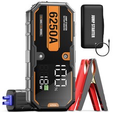 Portable Jump Starter 6250A Battery Booster Pack Charger Power Heavy Duty Truck