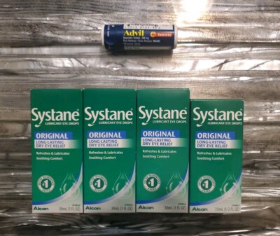 3 Systane Original Lubricant Eye Drops,  30 mL (1 Fl Oz)  + BONUS 15 ML (0.5 Oz)
