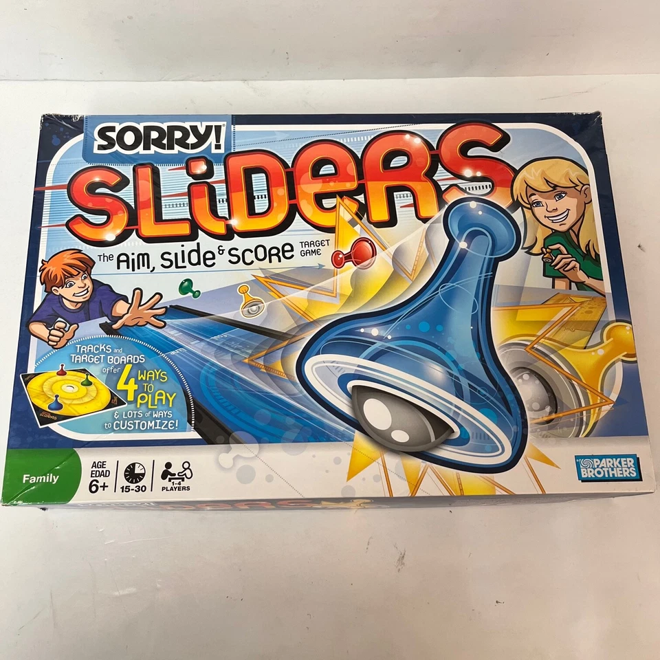 Sorry Sliders Board Game By Parker Brothers Fun Family Game Very Nice Condition - Image 2 of 4