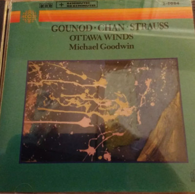 Gounod - Chan - Strauss - Ottawa Winds - Michael Goodwin - CD - Free Ship!