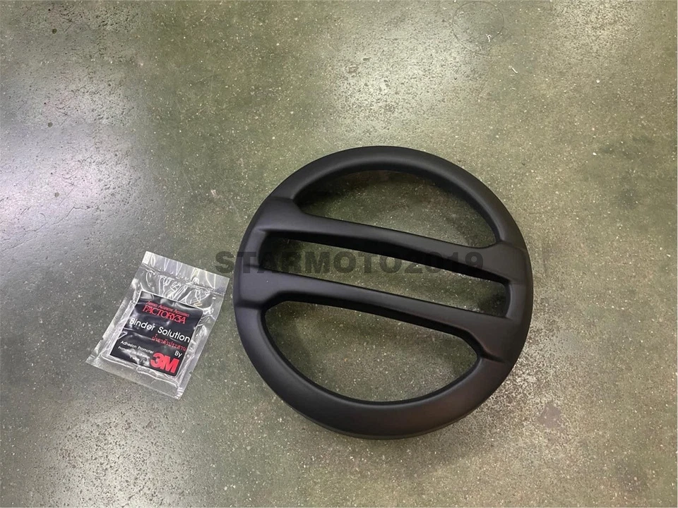 PARA SUZUKI SV650 SV650A SV650X CUBIERTA PROTECTORA DE LUZ DE CABEZA NEGRA ABS 2016++ Foto 2 de 4