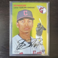 2023 Topps Chrome Platinum Anniversary Bo Naylor 127 RC Rookie Guardians