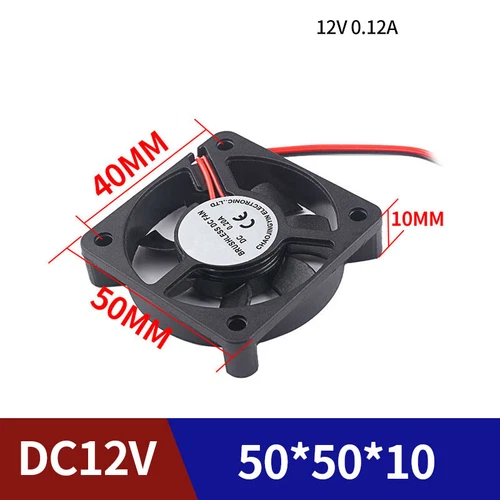 Lüfter Gehäuselüfter Radial Silent 12V 24V für PC Computer leise 40mm-120mm - Bild 7 von 19
