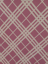 56 x 1 yd Pink Plaid Indoor/Outdoor Upholstery Fabric for Cushions, Pillows