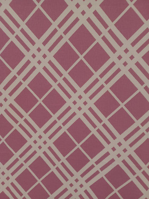 56 x 1 yd Pink Plaid Indoor/Outdoor Upholstery Fabric for Cushions, Pillows
