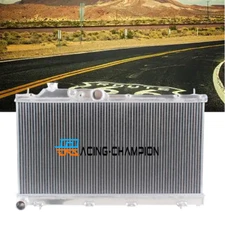 Bolt-On 3Row Aluminum Radiator For 08-14 Subaru Impreza WRX &WRX STI 2.5L H4 MT
