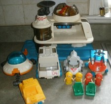 Vintage 1984 Playskool Playworld Playmates Space Station