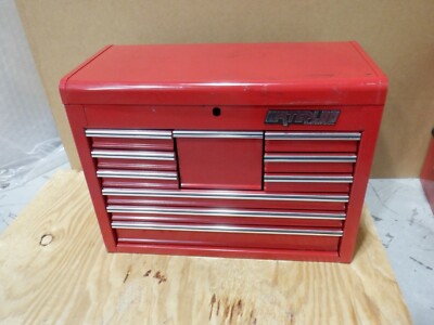 Waterloo Side Box WATERLOO PROFESSIONAL WI-1000 10 DRAWER TOOLBOX NO LOCK | eBay