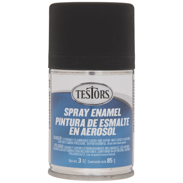 TESTORS CORPORATION Boys 1634T Spray with Custom Window Tint, 3 oz,  Transparent/Black