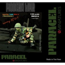 PARACEL MINIATURES MODERN SERIES MW 3514 SAA/FSA TANK/AFV RIDER 8 "BAZOOKAMAN"