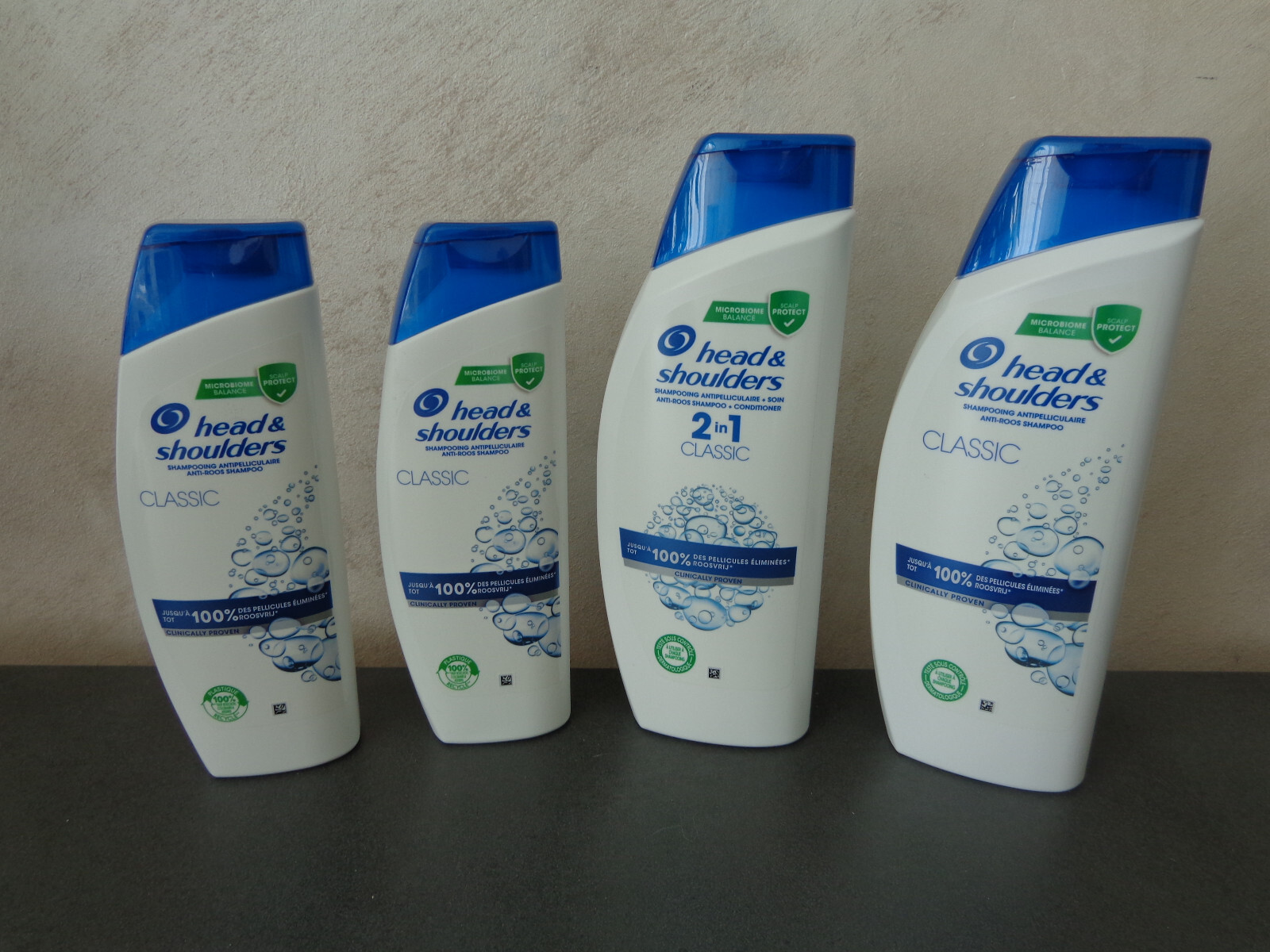 Shampoing antipelliculaire Head & Shoulders Classic grand format 1,750 litre pour soin cheveux