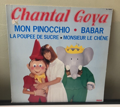 Chantal Goya Vinyl, Mon Pinocchio, Barbar, La Poupee De Sucre, Records French
