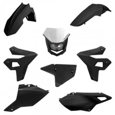 POLISPORT RESTYLING PLASTIC KIT RESTYLING KIT BLACK