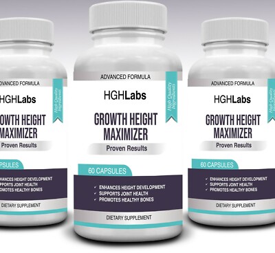 ADVANCED Height Enhancement Growth maximizer Grow Height Taller Supplement Pills