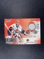 2003-04 Patrick Lalime Mcdonald’s Pacific Atomic Silver Patch #18 - 122/150