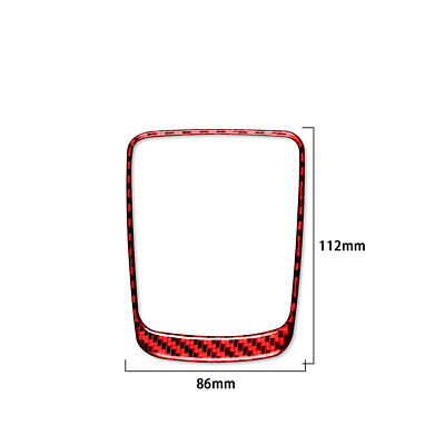 Hot Carbon Fiber Shift Lever Trim Panel Trim for Porsche 718 Cayman 982 2017-25