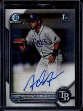 2022 Bowman Chrome Prospect Autographs Alexander Ovalles