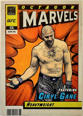 2022 Panini Donruss Octagon Marvels Ciryl Gane #6