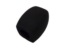 deetech 4-kantiger Mikrofon Windschutz / Popschutz schwarz für Standartmikrofone