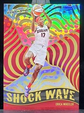2022 Panini Revolution WNBA Erica Wheeler Shock Wave #10 Dream C564