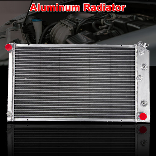 For Chevy 68-73 Chevelle/68-77 El Camino/71-79 Impala 3-Row Aluminum ...