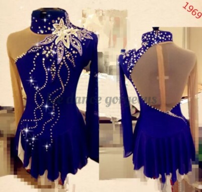 2026New ice figure skating dress performance dress gymnastics dress ladies
