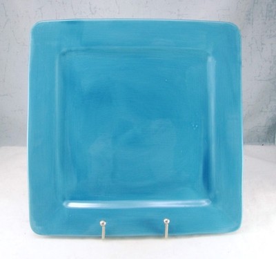 JC Penney Heim Collection Azurblau Quadratisch Essteller (S)